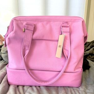 Beis Berry Pink Mini Weekender (LIMITED EDITION)